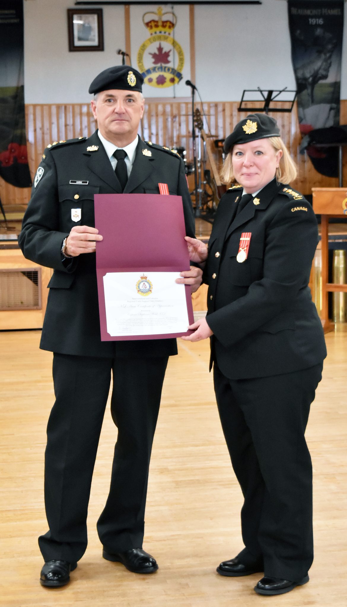 Pride and gratitude on display at Queen Elizabeth cadets annual review ...