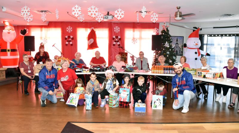 Preparing stockings for children