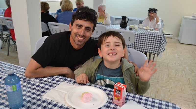 The Coughlan United Church Women’s (UCW) afternoon tea and bake sale