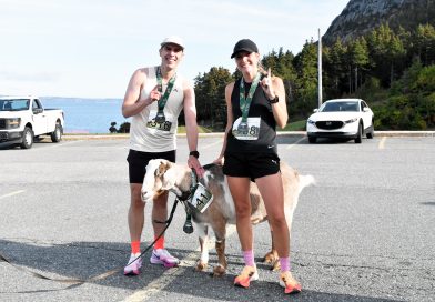 Tog dogs meet the GOAT
